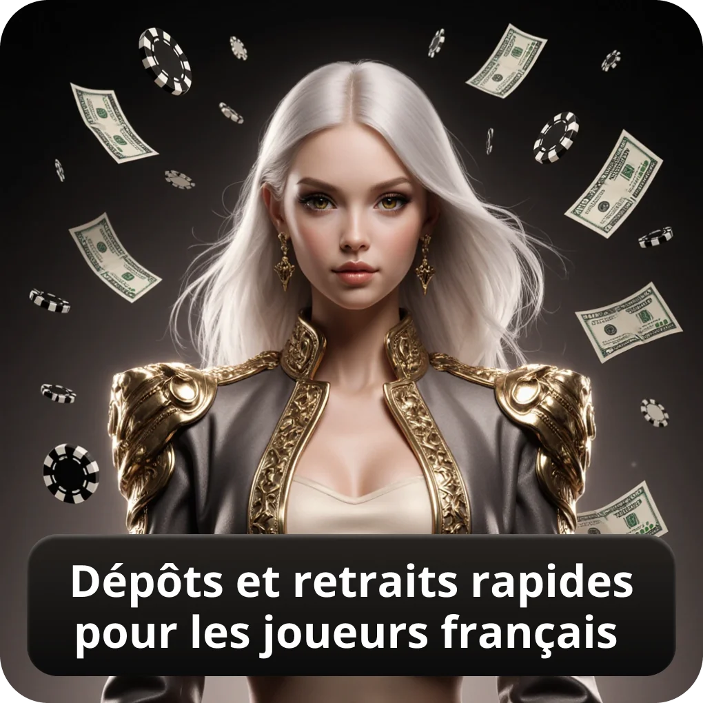 Dépôts et retraits rapides pour les joueurs français