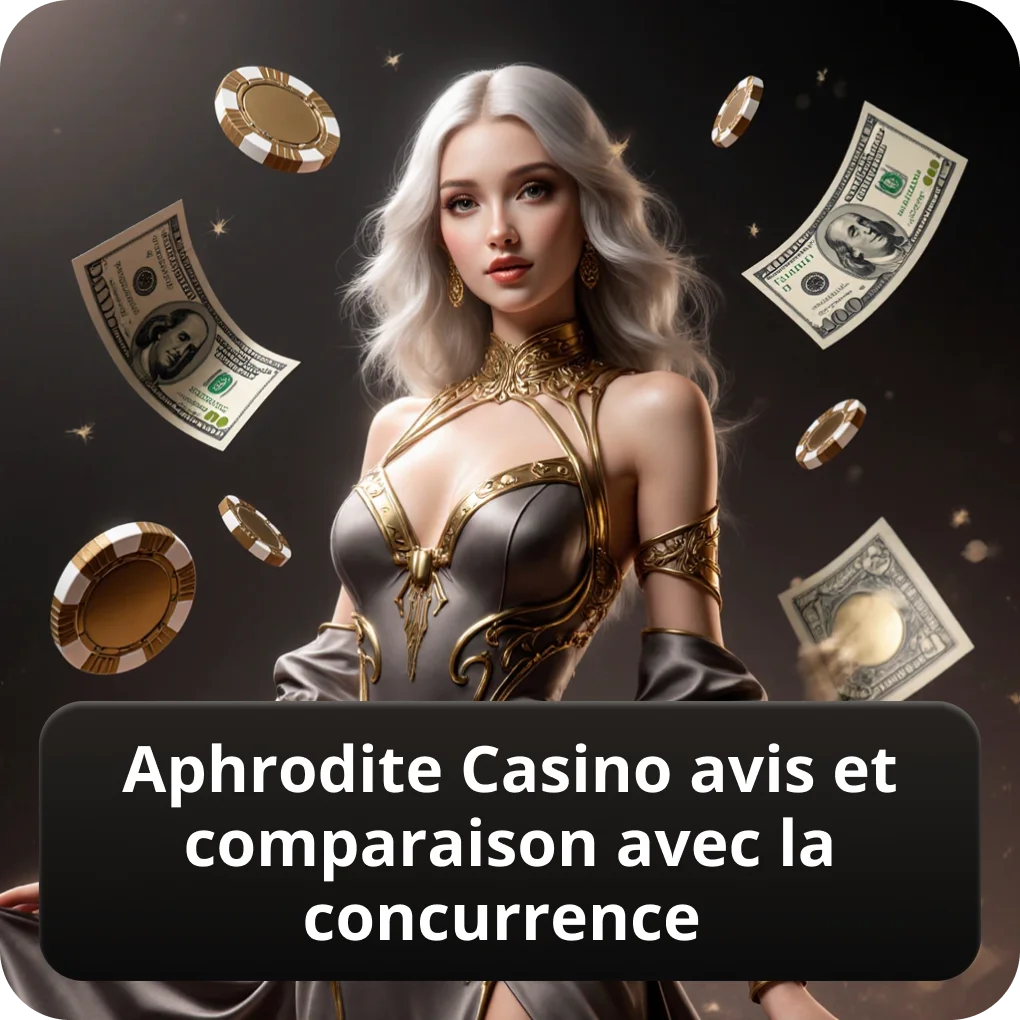 Aphrodite Casino avis et comparaison avec la concurrence