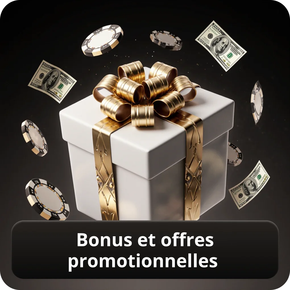 Bonus et offres promotionnelles