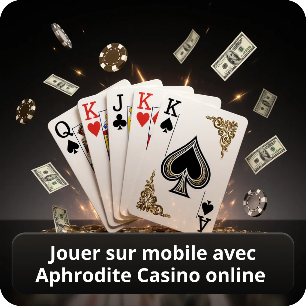Jouer sur mobile avec Aphrodite Casino online